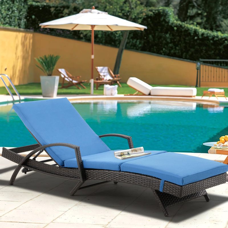 Latitude Run® Guardarrama 77.95" Long Reclining Double Chaise with